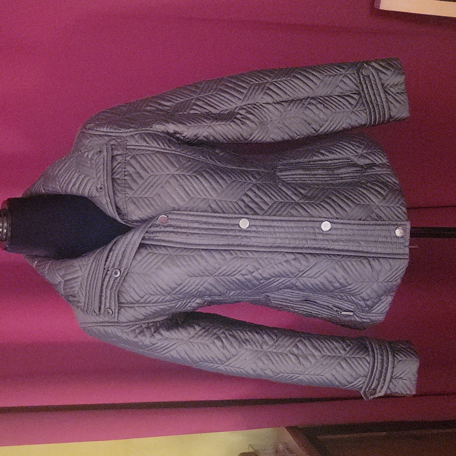 Metallic Gray Jacket